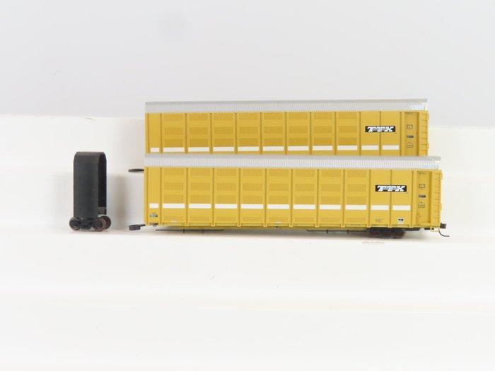 Atlas N - 40914 - Modeltrein goederenwagonset (1) - 2-delige, Hobby en Vrije tijd, Modeltreinen | N-Spoor