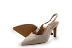 Manfield Slingbacks in maat 37 Beige | 10% korting, Verzenden, Beige, Zo goed als nieuw, Manfield