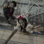 2dekans | dressforfun - Griezelige skeletbruid XL -, Ophalen of Verzenden, Zo goed als nieuw