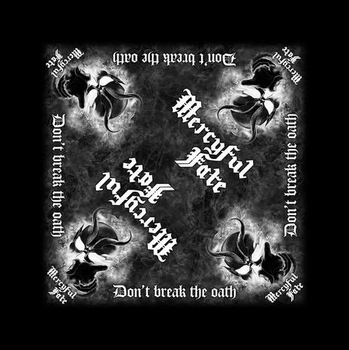 Mercyful Fate Dont Break The Oath Bandana off. merchandise, Verzamelen, Muziek, Artiesten en Beroemdheden, Kleding, Nieuw, Ophalen of Verzenden