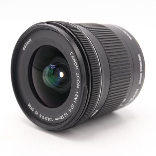 Canon EF-S 10-18mm F/4.5-5.6 IS STM | Tweedehands, Audio, Tv en Foto, Fotocamera's Digitaal, Gebruikt, Canon, Verzenden