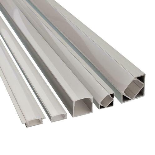 Aluminium ledstrip profielen 1 t/m 4 meter, Doe-het-zelf en Verbouw, Elektra en Kabels, Overige typen, Nieuw, Verzenden