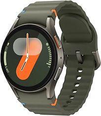 Samsung Galaxy Watch7 40 mm aluminium kast groen op, Telecommunicatie, Overige Telecommunicatie, Zo goed als nieuw, Verzenden