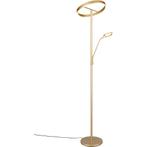 Vloerlamp - Dimbaar - 1-lichts - Chroom, Huis en Inrichting, Lampen | Vloerlampen, Ophalen of Verzenden, Nieuw, Metaal, 100 tot 150 cm