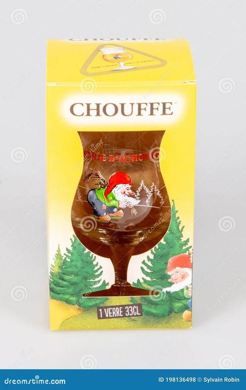La Chouffe glas 33cl, Huis en Inrichting, Keuken | Servies, Nieuw, Ophalen of Verzenden