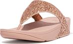 FitFlop Lulu Glitter - maat 38 - Teenslippers ROZE, Verzenden, Nieuw