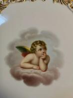 Meissen antica Placca di muro29cmcon decorazione Angelo, Antiek en Kunst