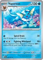 Vaporeon 022/131 holo Prismatic Evolutions, Ophalen of Verzenden, Nieuw, Losse kaart, Foil