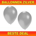 Zilveren ballonnen va 1,95 - Ballon mega aanbod!, Hobby en Vrije tijd, Nieuw, Versiering, Ophalen of Verzenden, Overige
