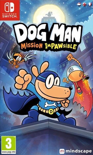 Dog Man: Mission Impawsible Switch Morgen in huis!, Spelcomputers en Games, Games | Nintendo Switch, 1 speler, Zo goed als nieuw