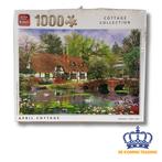 Set van 5x King Puzzels | Animal & Cottage Serie | 1000 Stuk, Hobby en Vrije tijd, Denksport en Puzzels, Verzenden, 500 t/m 1500 stukjes