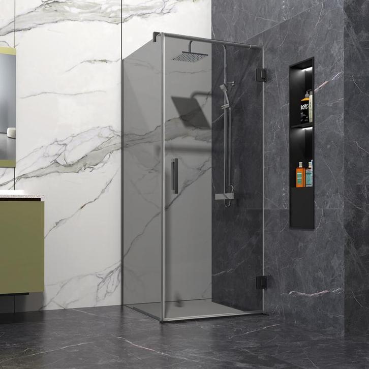 Sani Royal Douchecabine Rookglas 70x70 cm, Doe-het-zelf en Verbouw, Sanitair