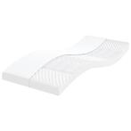 vidaXL Schuimmatras 7 zones hardheid 20 ILD 100x210 cm wit, Verzenden, Nieuw