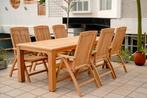 Tuintset Nelson 220 + Zes Linda Tuinstoelen, Verzenden, Nieuw