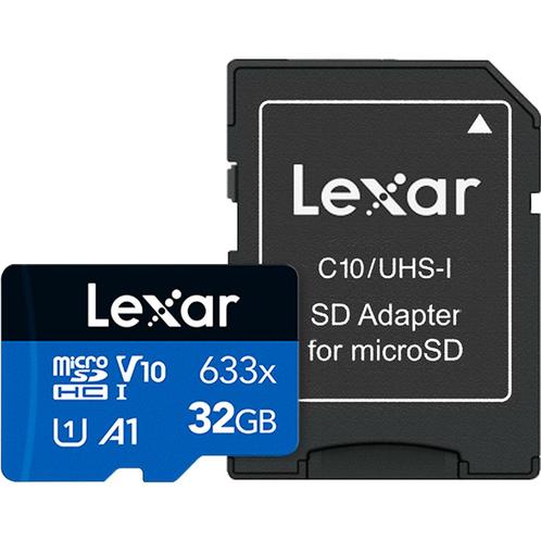 Lexar MicroSD Blue Series UHS-I 633X 32GB V10, Audio, Tv en Foto, Fotografie | Geheugenkaarten, Overige typen, Nieuw, Ophalen of Verzenden