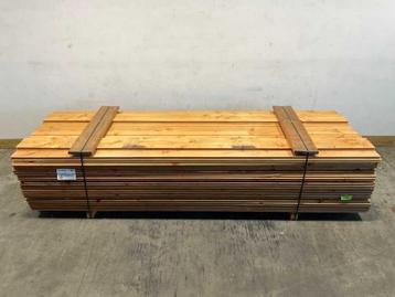 Veiling - 108x Douglas blokhutprofiel geschaafd 300x19,5x2,8 beschikbaar voor biedingen