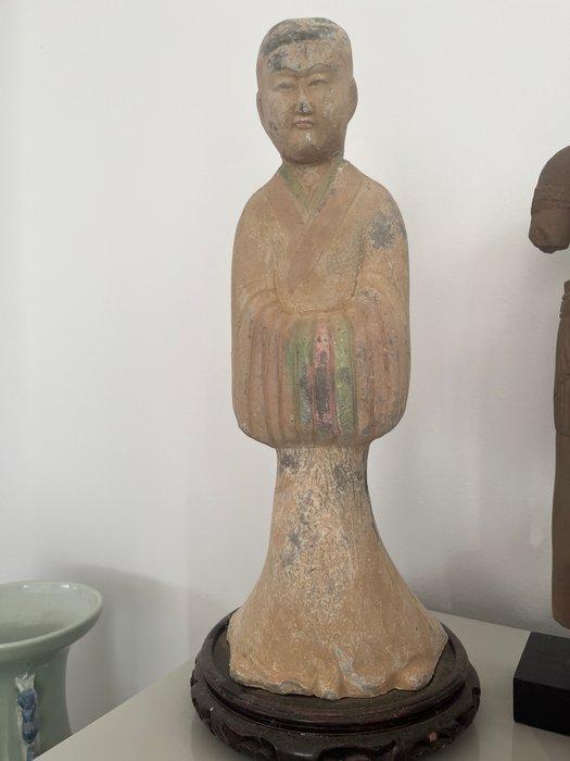 Replica van een oude Chinese Terracotta Han Style hofdienaar, Antiek en Kunst, Antiek | Overige Antiek