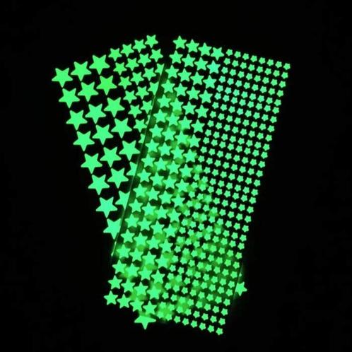 Glow in the Dark Sterren - 420 Stuks - Lichtgevende, Huis en Inrichting, Woonaccessoires | Overige, Nieuw, Verzenden
