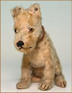 Steiff - Pluche speelgoed Rattler Reste Rote Fahne mit, Antiek en Kunst