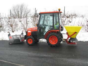 Morgnieux Zoutstrooiers voor tractoren iseki, kubota, shibau beschikbaar voor biedingen