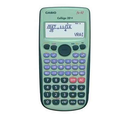 Casio FX-92 B Rekenmachine (Nieuw), Diversen, Rekenmachines, Nieuw, Verzenden