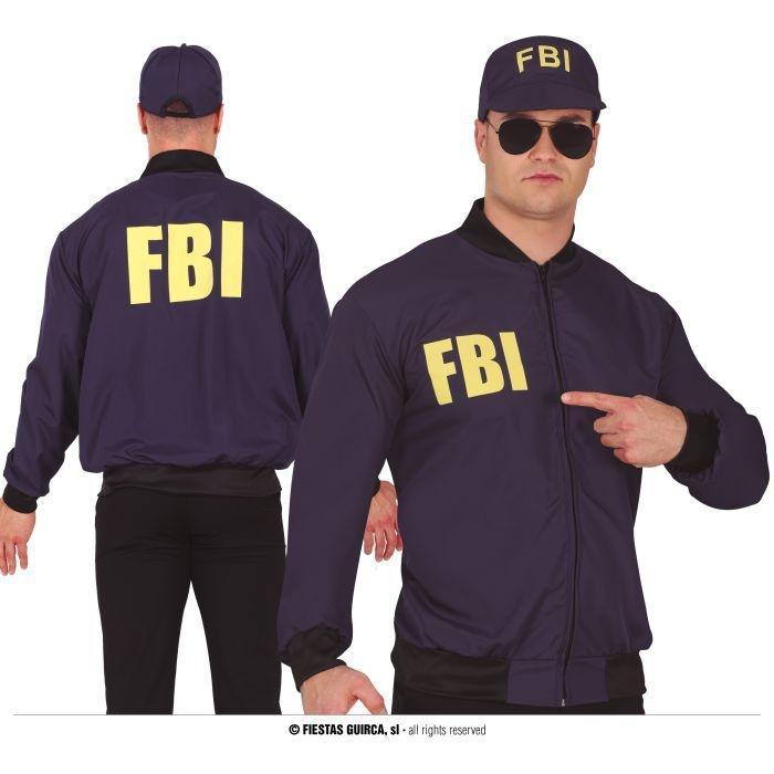 FBI Verkleedset 2-Delig Volwassen, Kleding | Heren, Carnavalskleding en Feestkleding, Nieuw, Ophalen of Verzenden