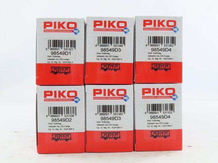 Piko H0 - 98549C1/98549C2/98549C3/98549C4 - Modeltrein, Hobby en Vrije tijd, Modeltreinen | H0