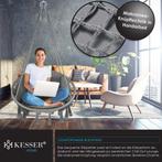 Hangstoel - Binnen & Buiten - Hangschommel - Tot 150kg - Gri, Huis en Inrichting, Fauteuils, Verzenden, Zo goed als nieuw