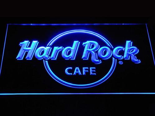 Hard Rock neon bord lamp LED verlichting reclame lichtbak *b, Verzamelen, Merken en Reclamevoorwerpen, Nieuw, Verzenden