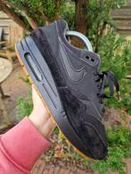 Nike Air Max 1 Black Gum maat 40, Kleding | Heren, Zo goed als nieuw, Sneakers of Gympen, Nike, Zwart