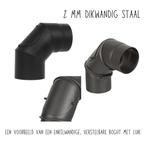 Kachelpijp enkelwandig 120 mm voor een lage prijs, Ophalen of Verzenden, Nieuw, Hout, Vrijstaand