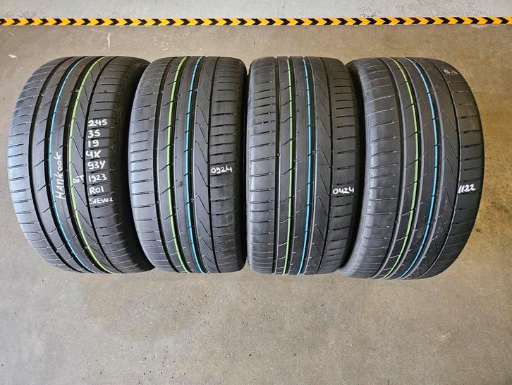 245/35/19 93Y HANKOOK S1EVO2 RO1 6MM PROFIEL, Auto-onderdelen, Banden en Velgen, 19 inch, Erkend duurzaam, Zomerbanden, 245 mm