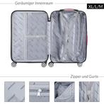 Hardcase Kofferset Exopack 3-delig Zwart ABS (Partytenten), Verzenden, Nieuw
