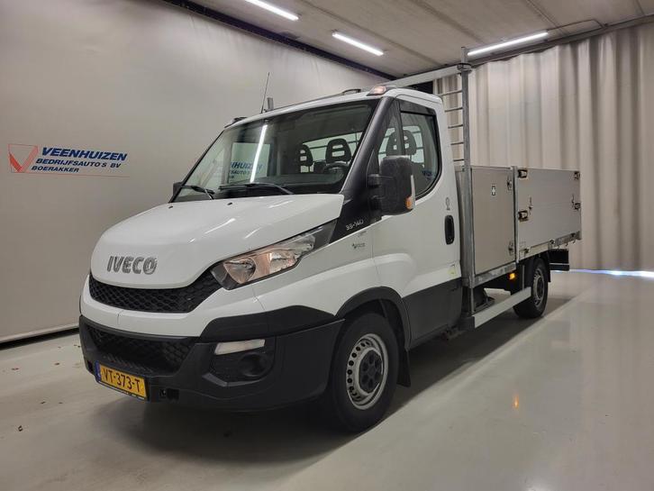 Iveco Daily 35S14N CNG Pick-up Kipper, Auto's, Bestelauto's, Lease, Handgeschakeld, Wit, Financial lease, Overige brandstoffen