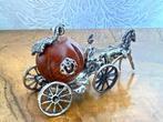 Beeldje - Carrozza con zucca - .800 zilver