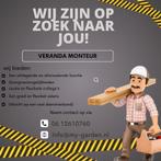 Monteur gezocht: bouw mee aan onze tuinkamers en veranda's !, Vacatures, Vacatures | Bouwnijverheid, Tijdelijk contract, Starter