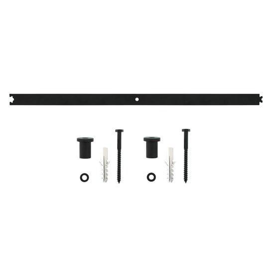 Schuifdeursysteem – tussenrail 90 cm mat zwart, Doe-het-zelf en Verbouw, Hang- en Sluitwerk, Schuif of Grendel, Nieuw, Overige materialen