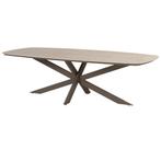 Nevada low dining tuintafel 250x105xH69 cm deens ovaal, Ophalen of Verzenden, Nieuw