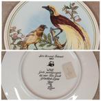 Limoges - Bord (12) - Aardewerk - Jachtvogels van de wereld