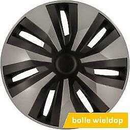 wieldop 15 inch orion zilver zwart winterbanden - WIELDOPP.., Auto diversen, Wieldoppen, Ophalen of Verzenden