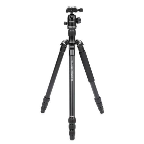 Caruba Travelstar 156 Camerastatief met garantie, Audio, Tv en Foto, Fotografie | Statieven en Balhoofden, Driepoot, Nieuw, 150 tot 175 cm