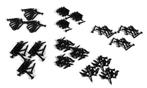 Set van 210 zwarte schroefjes (voor hout, gipsplaat e.d., c, Doe-het-zelf en Verbouw, Gereedschap | Handgereedschap, Ophalen of Verzenden