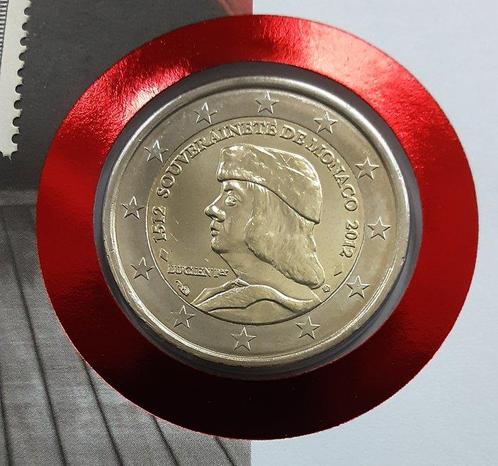 Monaco. 2 Euro 2012 Lucien Ier - Numisbrief (Zonder, Postzegels en Munten, Munten | Europa | Euromunten