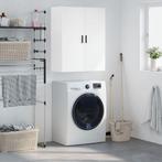 vidaXL Hangkast 69,5x34x90 cm wit, Verzenden, Nieuw, 50 tot 100 cm, Minder dan 100 cm