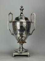 Walker & Hall - Samovar - Verzilverd, Antiek en Kunst