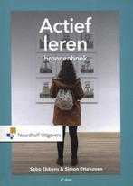 9789001877712 Actief leren Bronnenboek | Tweedehands, Verzenden, Zo goed als nieuw, Sebo Ebbens