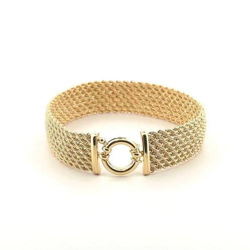 Handmade - Armband - Bismark - 12.9 g - 18 karaat Geel goud, Sieraden, Tassen en Uiterlijk, Armbanden