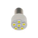 Lamp BAY15d 12V LED 6 SMD wit (DC) Bollard, Ophalen of Verzenden, Nieuw, Bollard