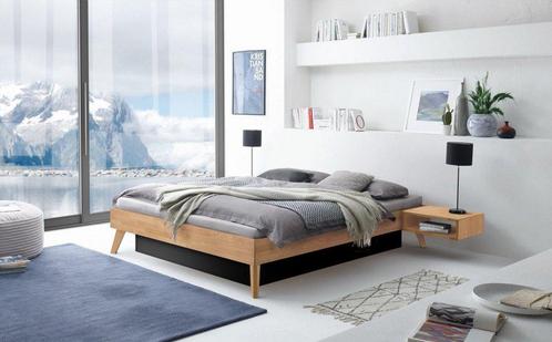 Waterbed Calvari massief eiken 180x200, Huis en Inrichting, Slaapkamer | Waterbedden, Nieuw, Gestabiliseerd, Tweepersoons, Verzenden