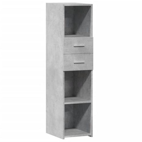 Hoge Kast 30cm - Retourdeal - Opbergkast Betongrijs, Huis en Inrichting, Kasten | Overige, Nieuw, Ophalen of Verzenden